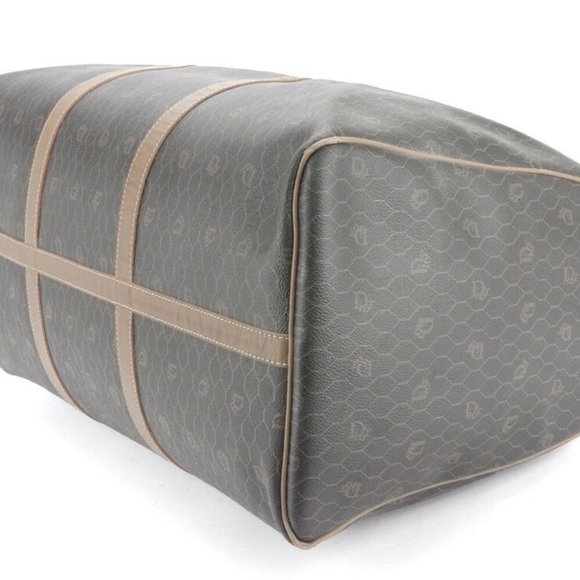 Dior Boston bag Logo PVC �~ leather Auth used - Picture 4 of 8